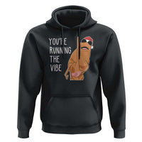 Marcus The Worm Robert Meme Christmas Hoodie You Are Running The Vibe - Wonder Print Shop