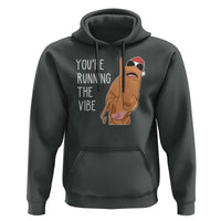 Marcus The Worm Robert Meme Christmas Hoodie You Are Running The Vibe - Wonder Print Shop