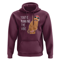 Marcus The Worm Robert Meme Christmas Hoodie You Are Running The Vibe - Wonder Print Shop