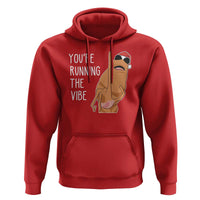 Marcus The Worm Robert Meme Christmas Hoodie You Are Running The Vibe - Wonder Print Shop
