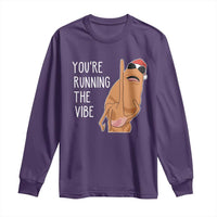 Marcus The Worm Robert Meme Christmas Long Sleeve Shirt You Are Running The Vibe - Wonder Print Shop