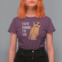 Marcus The Worm Robert Meme Christmas T Shirt For Women You Are Running The Vibe - Wonder Print Shop