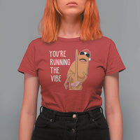Marcus The Worm Robert Meme Christmas T Shirt For Women You Are Running The Vibe - Wonder Print Shop