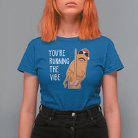 Marcus The Worm Robert Meme Christmas T Shirt For Women You Are Running The Vibe - Wonder Print Shop