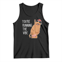Marcus The Worm Robert Meme Christmas Tank Top You Are Running The Vibe - Wonder Print Shop