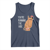 Marcus The Worm Robert Meme Christmas Tank Top You Are Running The Vibe - Wonder Print Shop