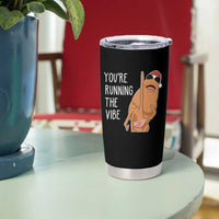 Marcus The Worm Robert Meme Christmas Tumbler Cup You Are Running The Vibe - Wonder Print Shop