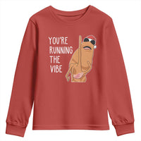 Marcus The Worm Robert Meme Christmas Youth Sweatshirt You Are Running The Vibe - Wonder Print Shop