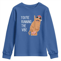 Marcus The Worm Robert Meme Christmas Youth Sweatshirt You Are Running The Vibe - Wonder Print Shop