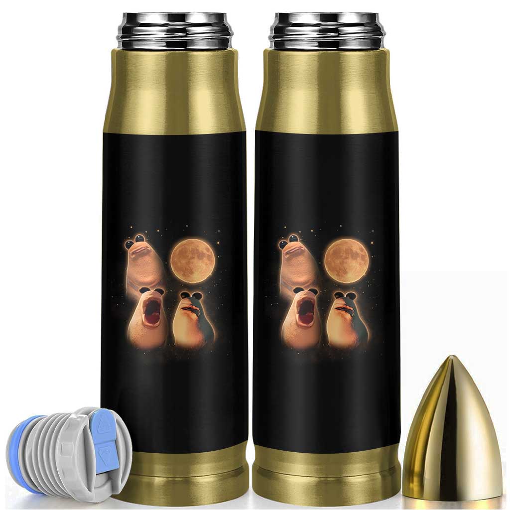 Marcus The Worm Meme Bullet Tumbler Funny Howling At Moon - Wonder Print Shop