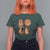 Marcus The Worm Meme T Shirt For Women Funny Howling At Moon - Wonder Print Shop