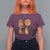 Marcus The Worm Meme T Shirt For Women Funny Howling At Moon - Wonder Print Shop