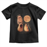 Marcus The Worm Meme Toddler T Shirt Funny Howling At Moon - Wonder Print Shop