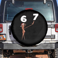 67 Six Seven Christmas Spare Tire Cover Marcus The Worm Meme - Wonder Print Shop