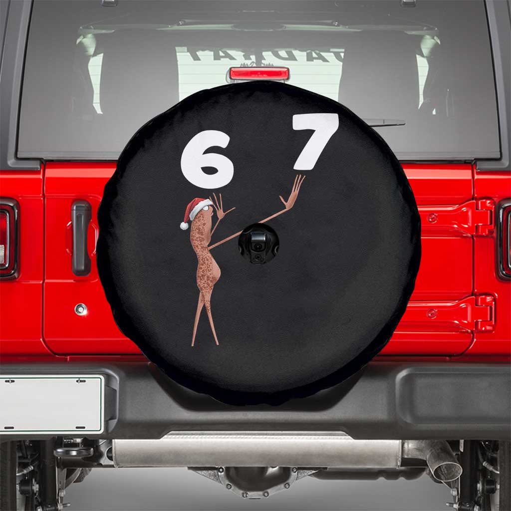67 Six Seven Christmas Spare Tire Cover Marcus The Worm Meme - Wonder Print Shop