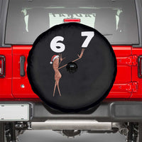 67 Six Seven Christmas Spare Tire Cover Marcus The Worm Meme - Wonder Print Shop