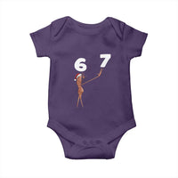 67 Six Seven Christmas Baby Onesie Marcus The Worm Meme - Wonder Print Shop