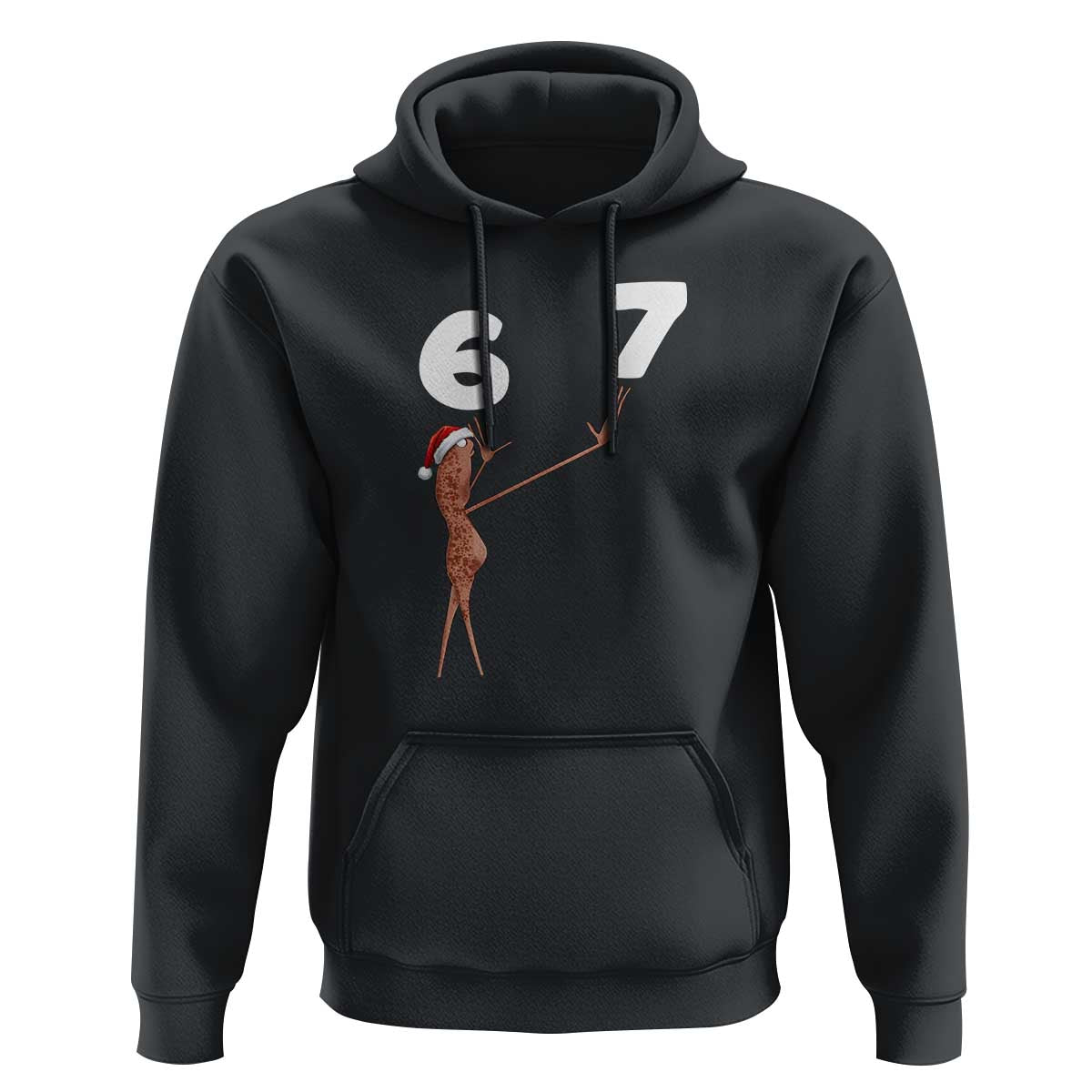 67 Six Seven Christmas Hoodie Marcus The Worm Meme - Wonder Print Shop