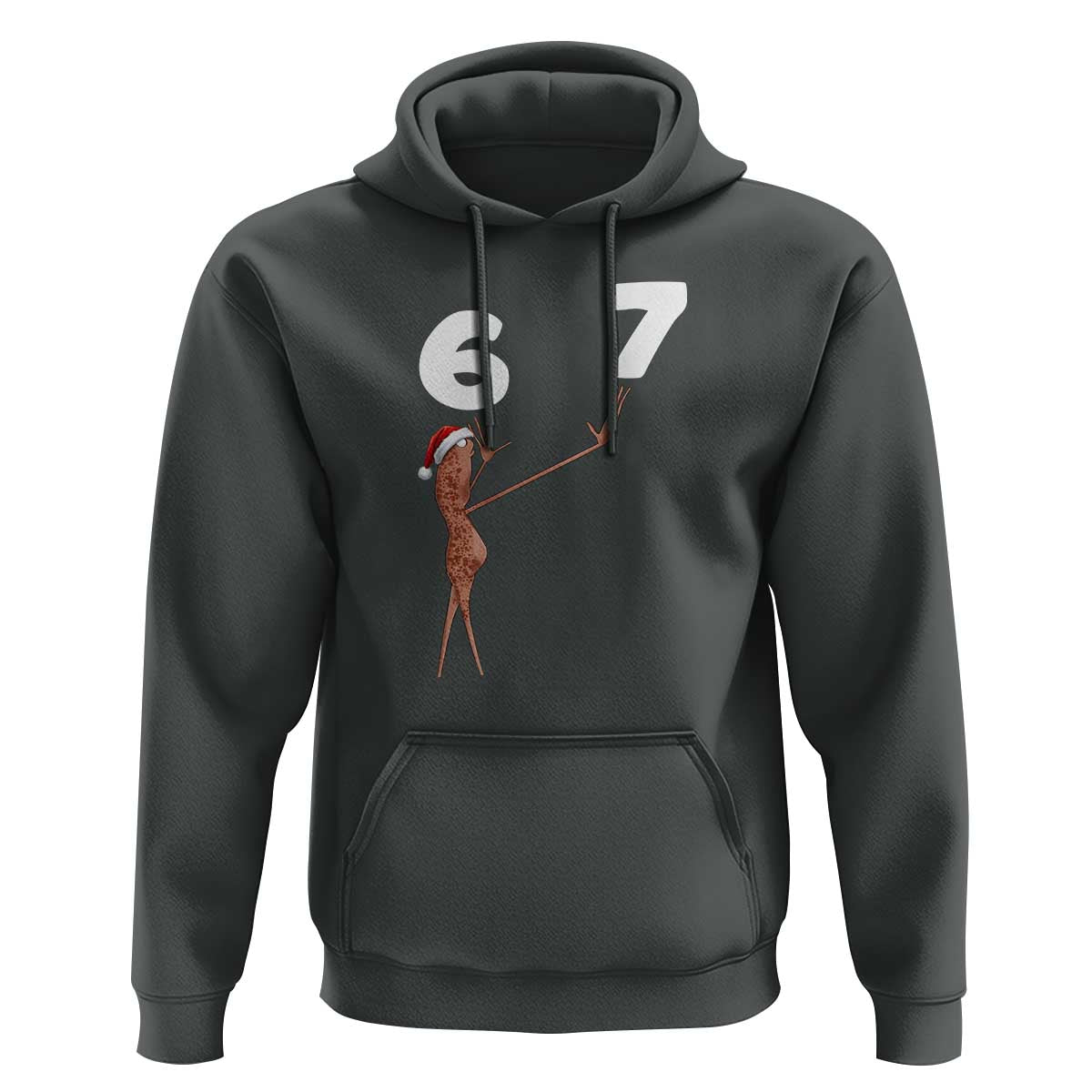 67 Six Seven Christmas Hoodie Marcus The Worm Meme - Wonder Print Shop