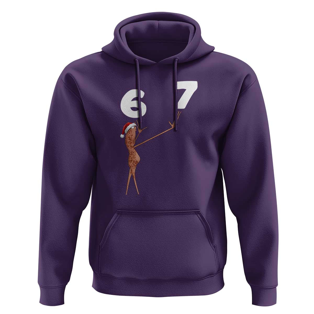 67 Six Seven Christmas Hoodie Marcus The Worm Meme - Wonder Print Shop