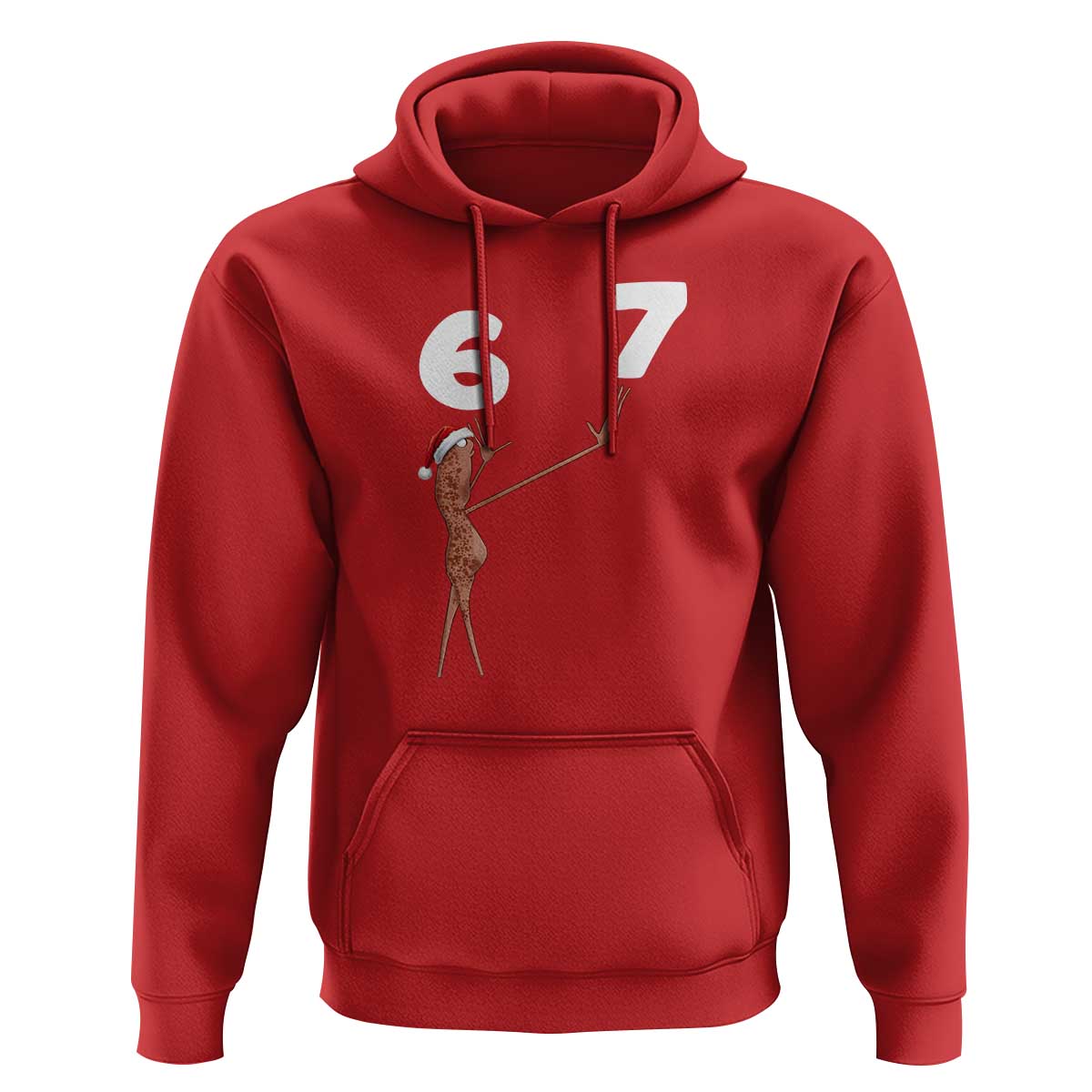 67 Six Seven Christmas Hoodie Marcus The Worm Meme - Wonder Print Shop
