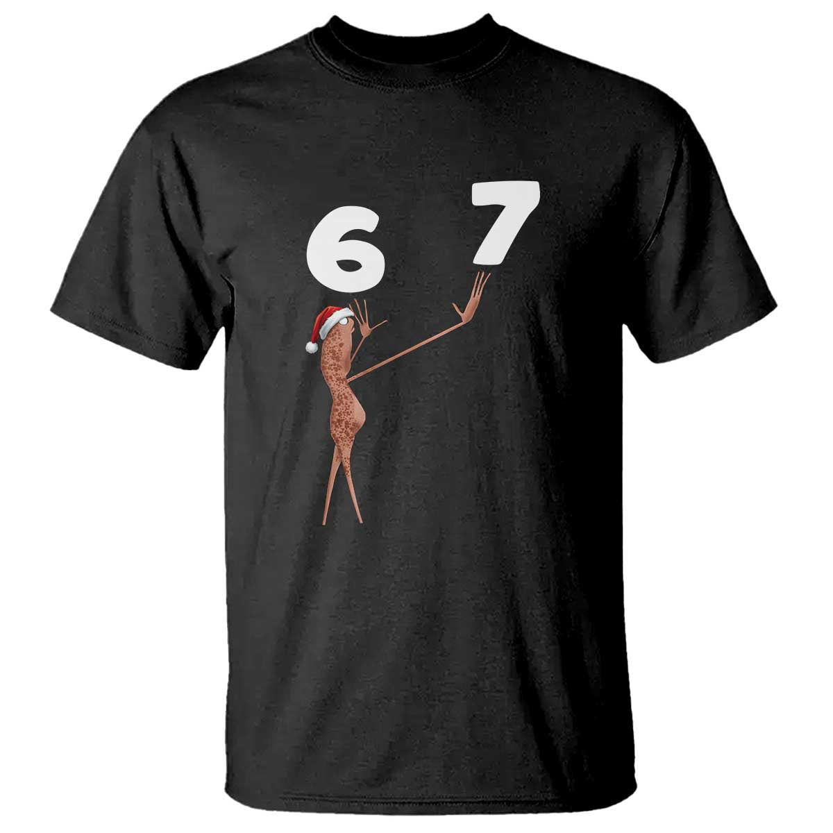 67 Six Seven Christmas T Shirt Marcus The Worm Meme - Wonder Print Shop