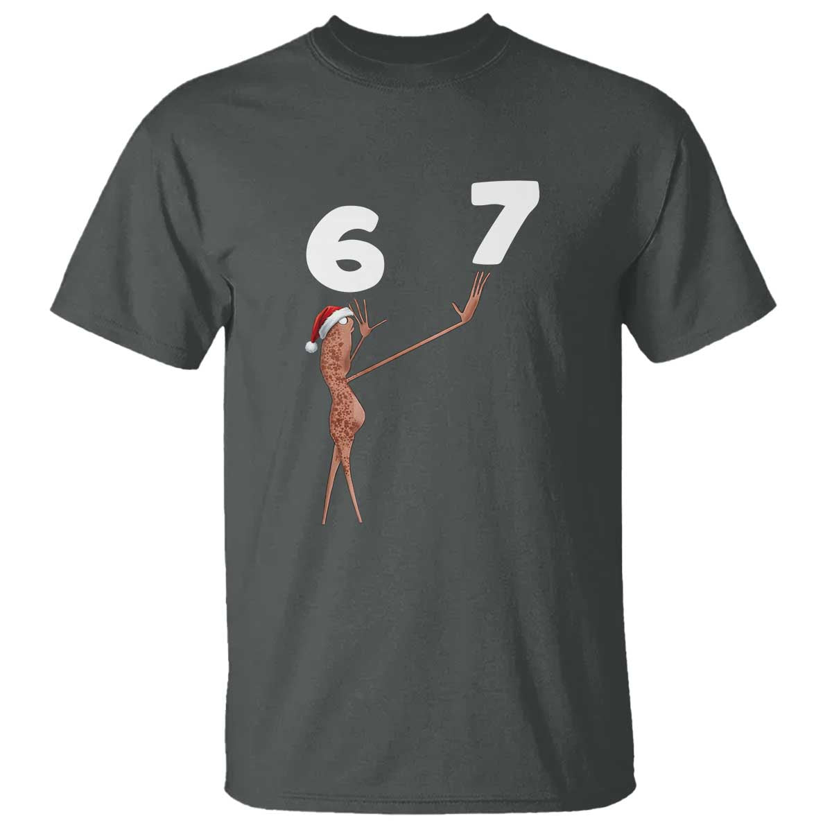 67 Six Seven Christmas T Shirt Marcus The Worm Meme - Wonder Print Shop