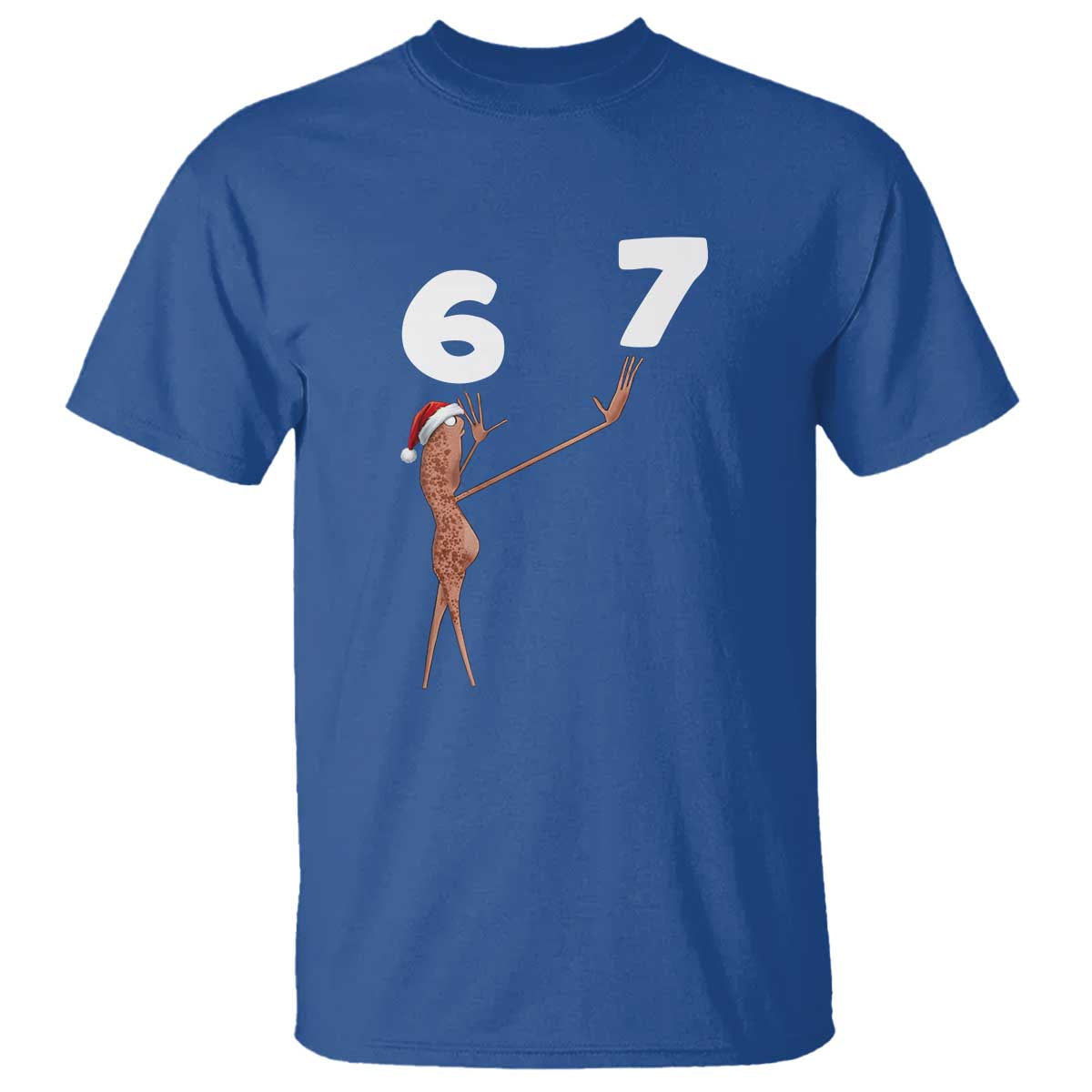 67 Six Seven Christmas T Shirt Marcus The Worm Meme - Wonder Print Shop