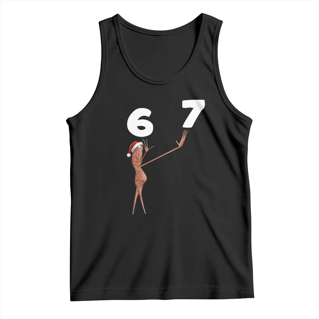 67 Six Seven Christmas Tank Top Marcus The Worm Meme - Wonder Print Shop
