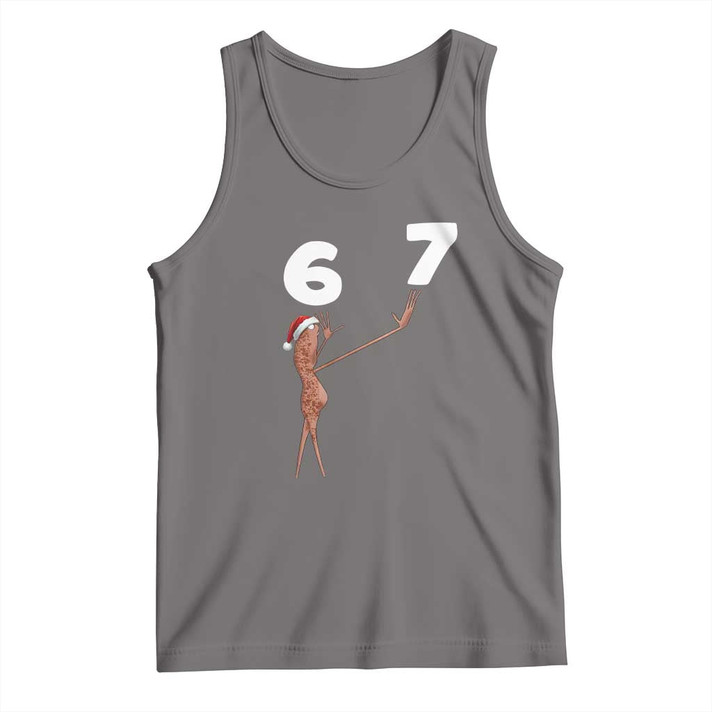 67 Six Seven Christmas Tank Top Marcus The Worm Meme - Wonder Print Shop