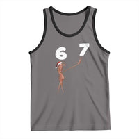 67 Six Seven Christmas Tank Top Marcus The Worm Meme - Wonder Print Shop