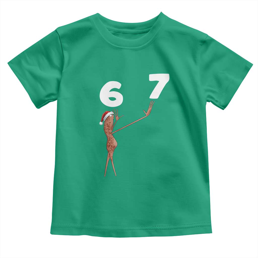 67 Six Seven Christmas Toddler T Shirt Marcus The Worm Meme - Wonder Print Shop