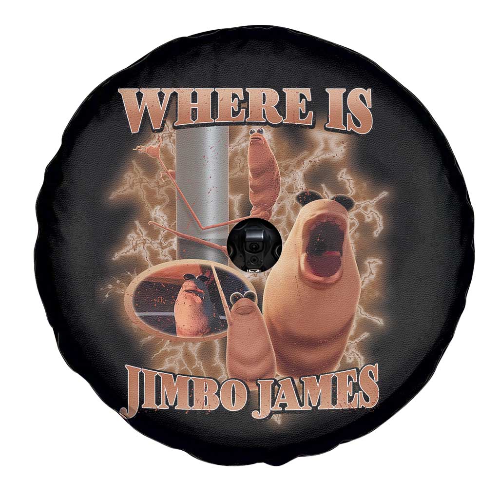 Marcus The Worm Meme Spare Tire Cover Where Is Jimbo James - Wonder Print Shop