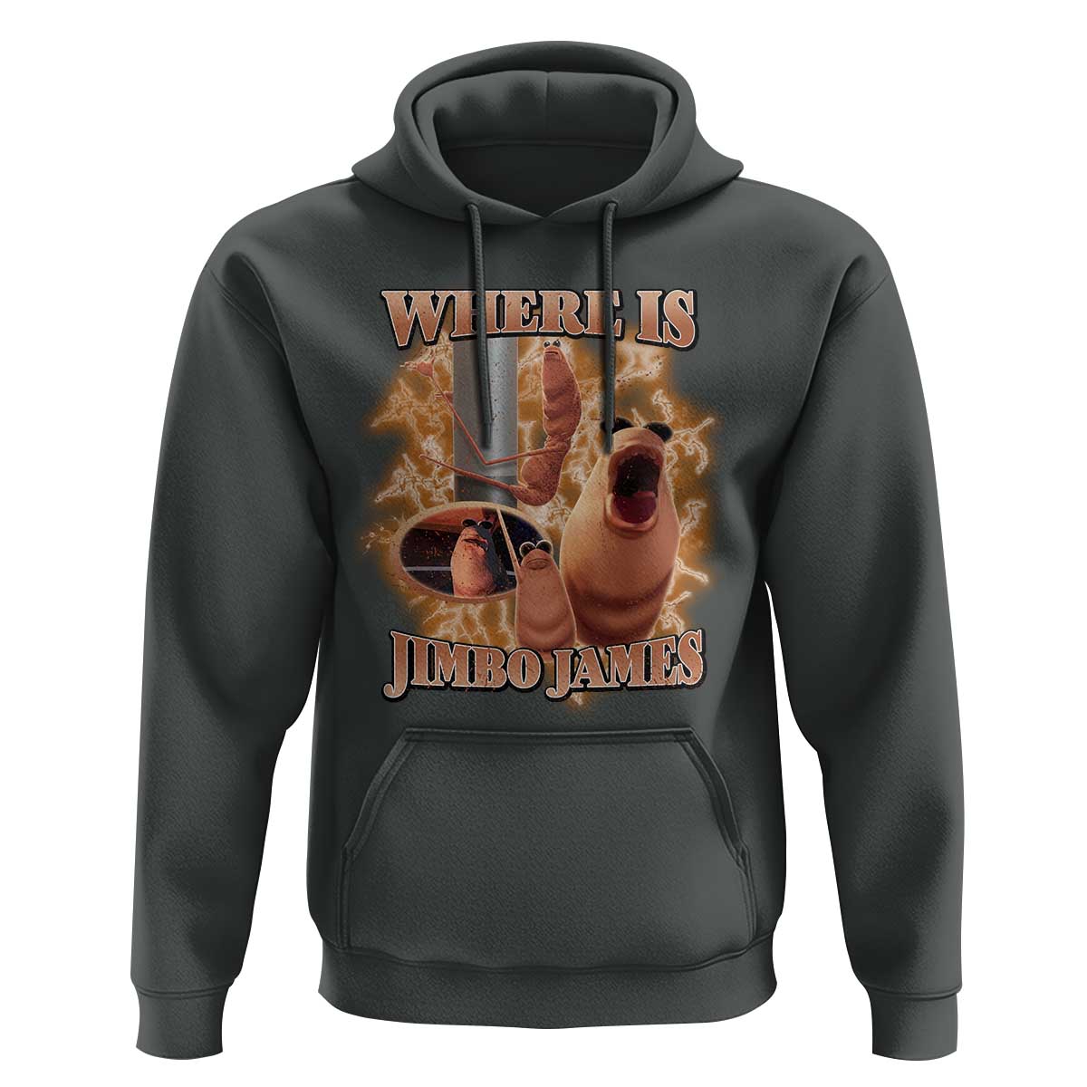 Marcus The Worm Meme Hoodie Where Is Jimbo James - Wonder Print Shop
