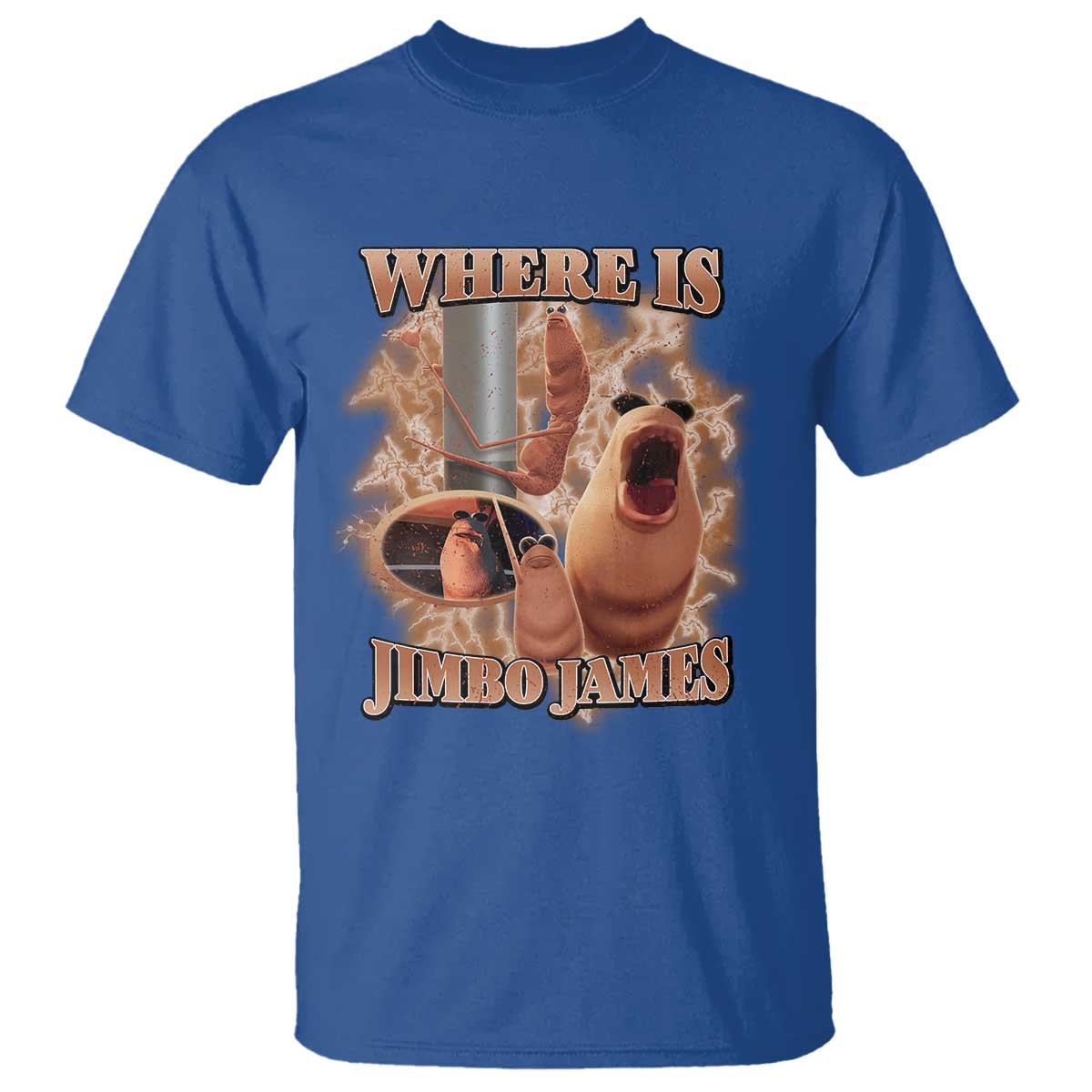Marcus The Worm Meme T Shirt Where Is Jimbo James - Wonder Print Shop