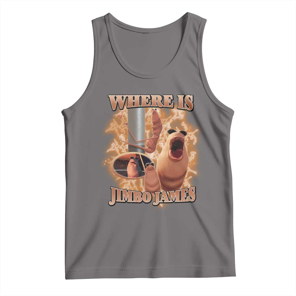 Marcus The Worm Meme Tank Top Where Is Jimbo James - Wonder Print Shop