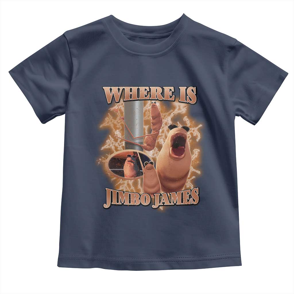 Marcus The Worm Meme Toddler T Shirt Where Is Jimbo James - Wonder Print Shop