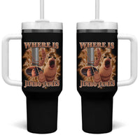 Marcus The Worm Meme Tumbler With Handle Where Is Jimbo James - Wonder Print Shop