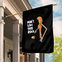 Marcus The Worm Meme Garden Flag Do Not Like This Rock - Wonder Print Shop