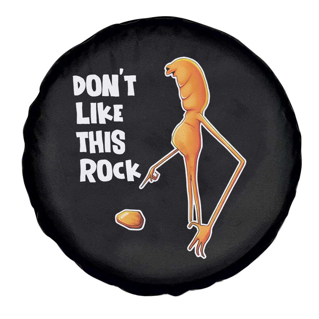 Marcus The Worm Meme Spare Tire Cover Do Not Like This Rock - Wonder Print Shop