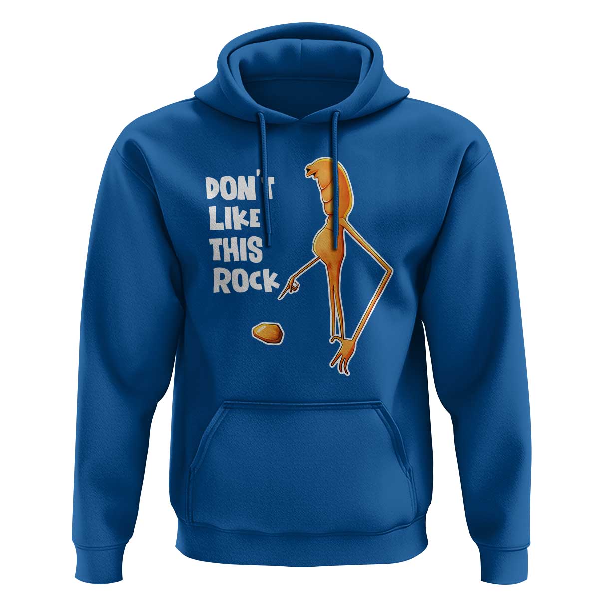 Marcus The Worm Meme Hoodie Do Not Like This Rock - Wonder Print Shop