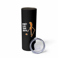 Marcus The Worm Meme Skinny Tumbler Do Not Like This Rock - Wonder Print Shop