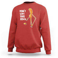 Marcus The Worm Meme Sweatshirt Do Not Like This Rock - Wonder Print Shop