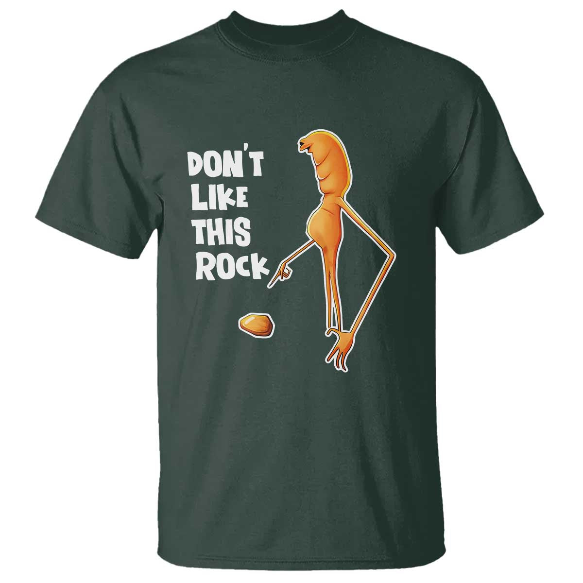 Marcus The Worm Meme T Shirt Do Not Like This Rock - Wonder Print Shop