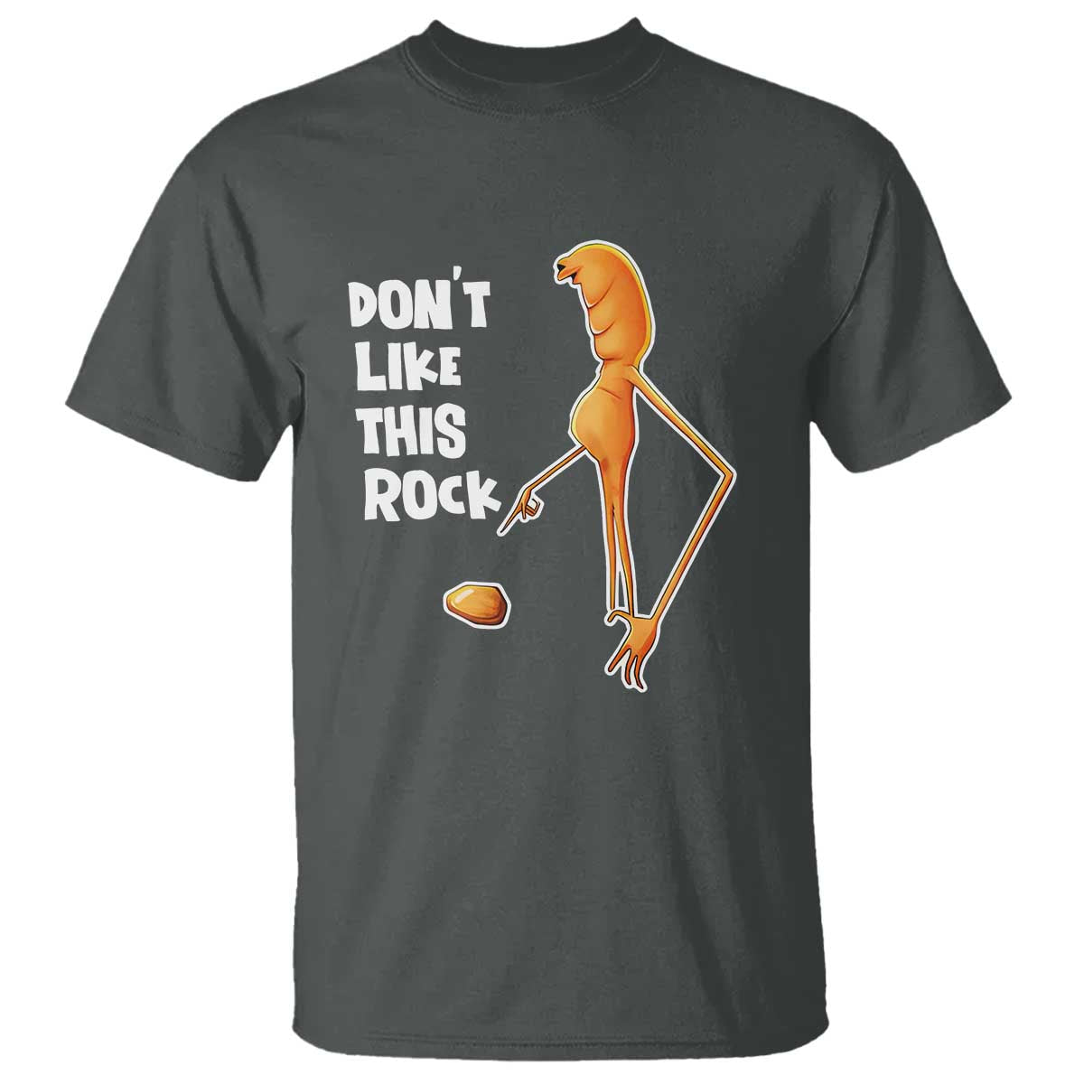 Marcus The Worm Meme T Shirt Do Not Like This Rock - Wonder Print Shop