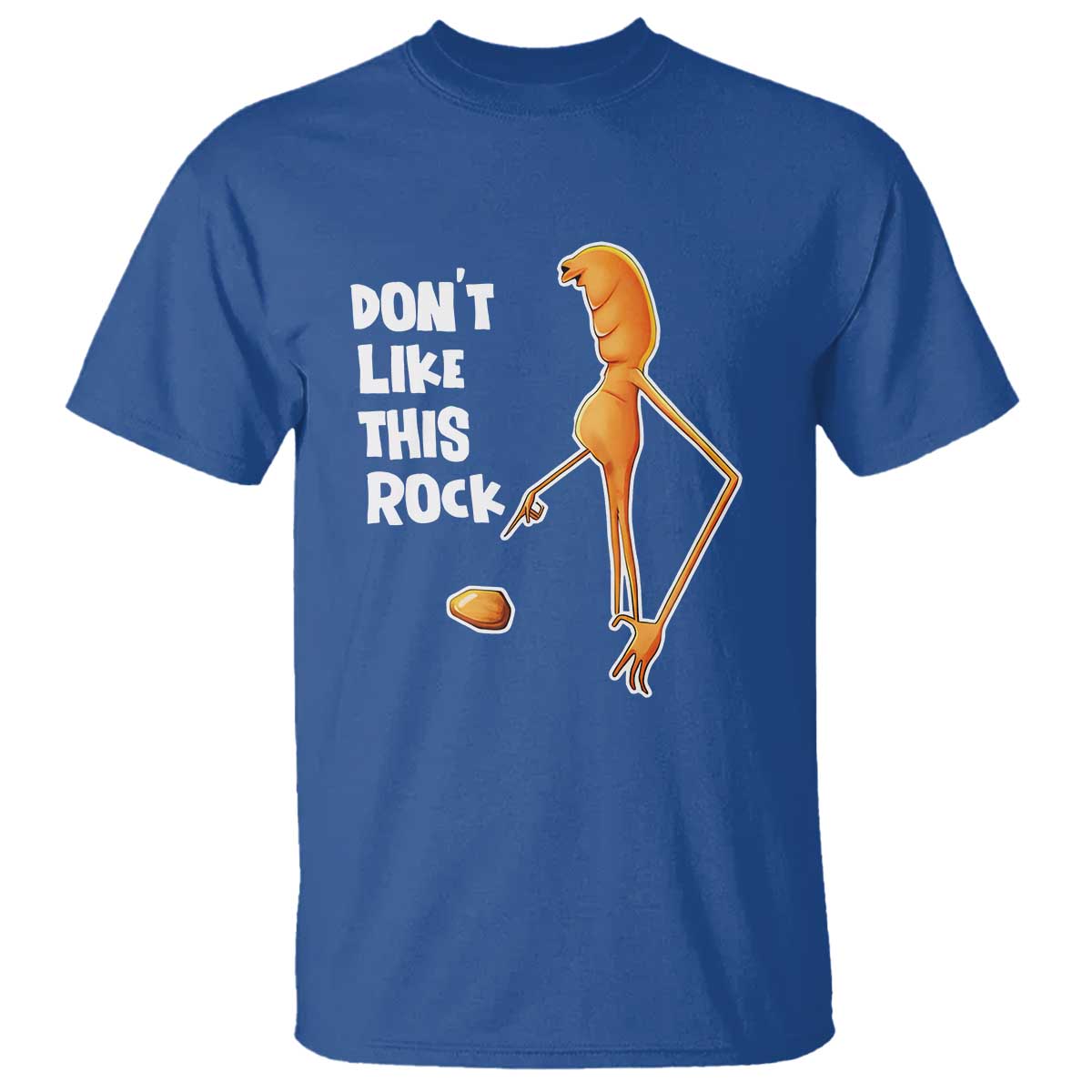 Marcus The Worm Meme T Shirt Do Not Like This Rock - Wonder Print Shop