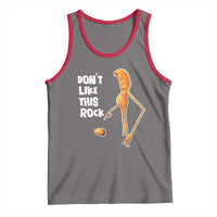 Marcus The Worm Meme Tank Top Do Not Like This Rock - Wonder Print Shop
