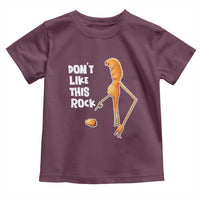 Marcus The Worm Meme Toddler T Shirt Do Not Like This Rock - Wonder Print Shop