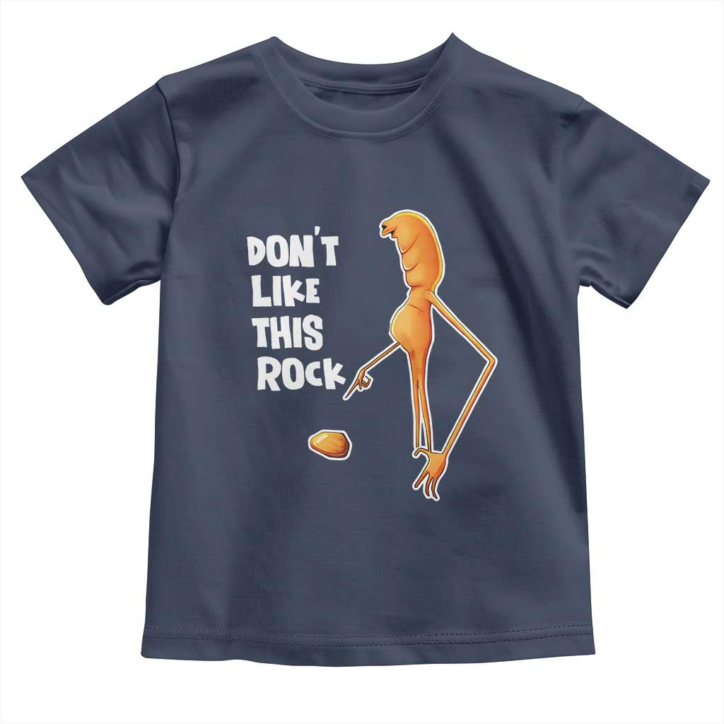 Marcus The Worm Meme Toddler T Shirt Do Not Like This Rock - Wonder Print Shop