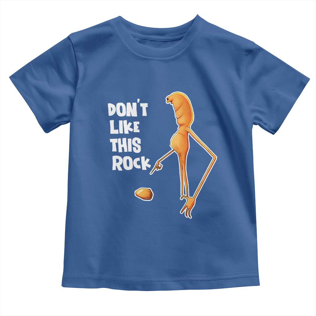Marcus The Worm Meme Toddler T Shirt Do Not Like This Rock - Wonder Print Shop